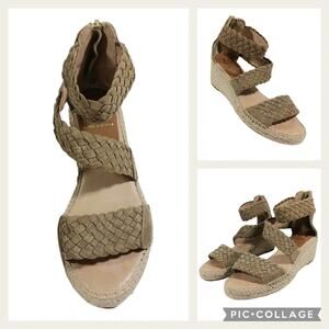 Kanna Myra Espadrille Sandals $165 size 37 US 6.5/7      S2626